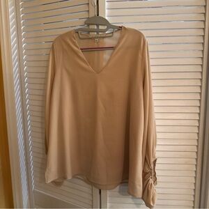 Elegant Tan Women's Top